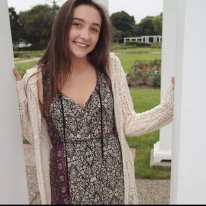 Ecoté Racerback Bohemian Dress